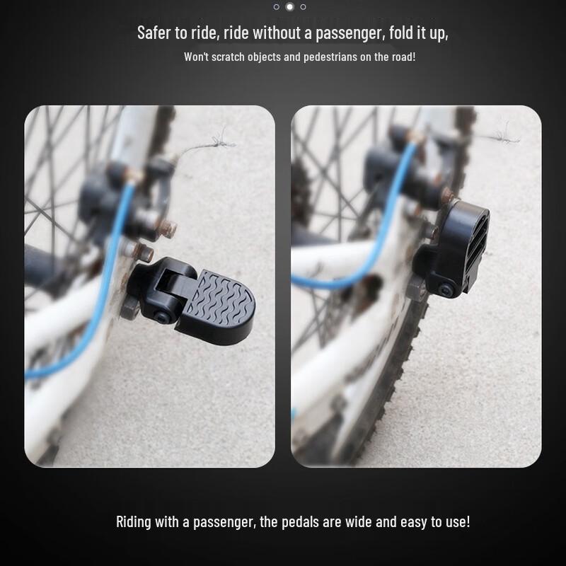 Lishi Folding Bike Rear Footrest Pedal