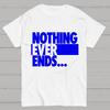 Watchmen Niente Finisce Mai Cotone Estiva Casual Fresca Larga T-Shirt