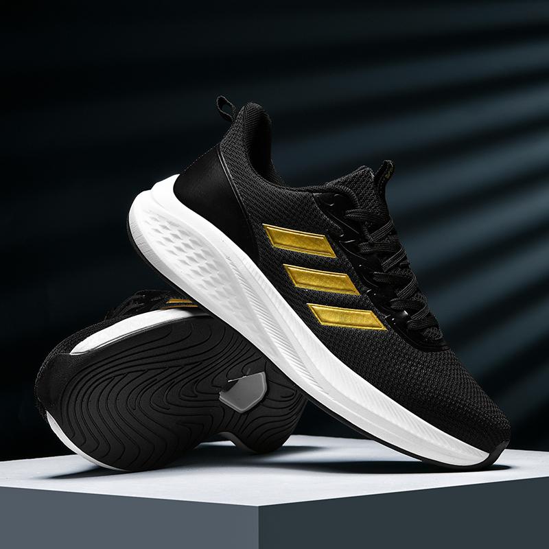 Ny Mode Herr- och Dam Fyra Säsonger Lågskurna Bekväma Skor Andningsbara Casual Löparskor