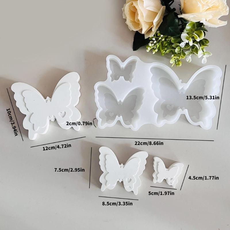 High Quality Silicone Butterfly Molds Perfect For Home Decors And Gift Making Available In Small Medium Large