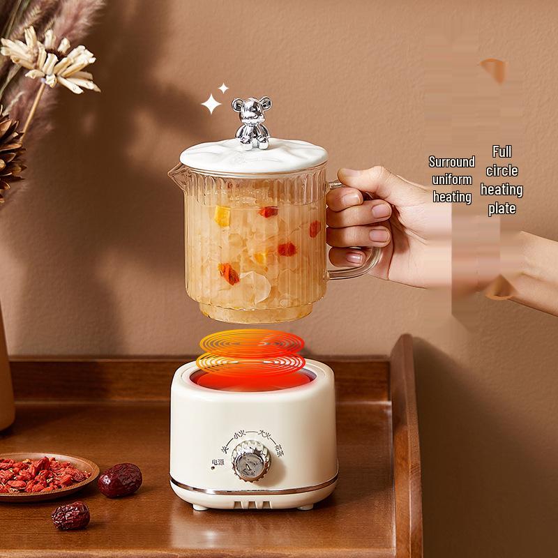 Yueerde Multi-Function Electric Heating Cup - Mini Tea & Health Pot for Office