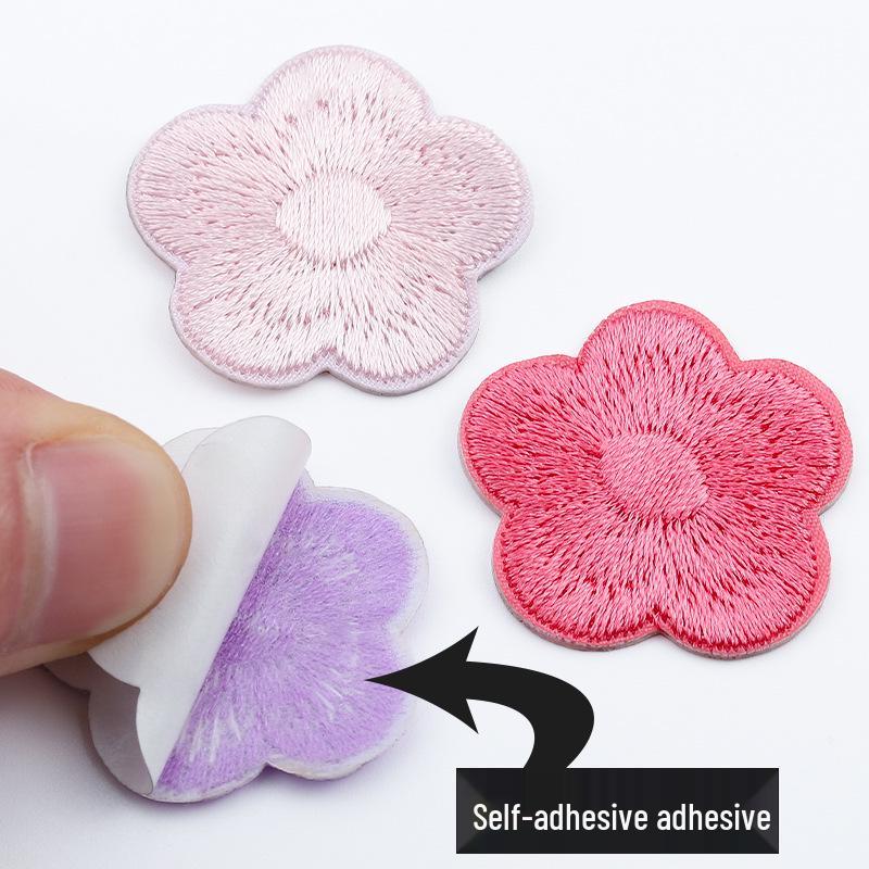 DIY Self-Adhesive Embroidery Patch Stickers for Clothing and Journals