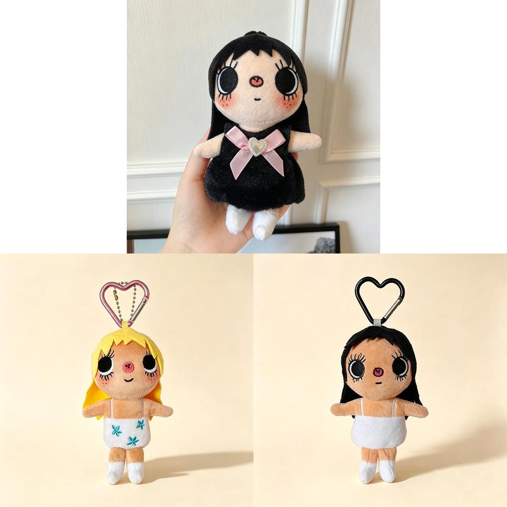 Yuy Plush Doll Keychain For Backpack Decor And Gift For Teens