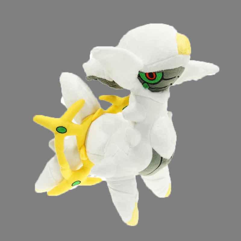 Очаровательная 12-дюймовая мягкая плюшевая кукла Аркеуса Покемона для детей и коллекционеров белый