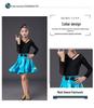 Girls' Autumn Long Sleeve Latin Dance Practice Set