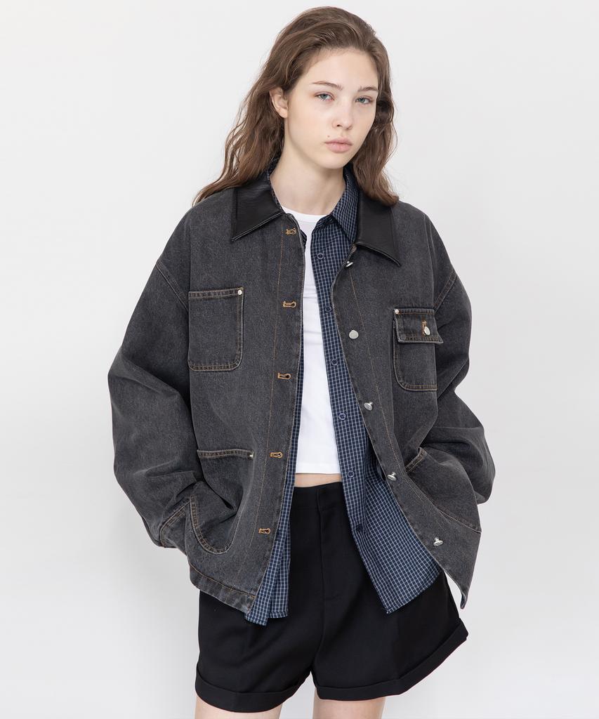 JMARKNEWYORK Denim Work Jacket_3Color