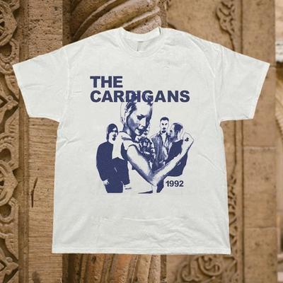 THE CARDIGANS BAND 1992 Concert White T Shirt Full Size S-5XL AM816 Unisex T-Shirt