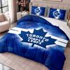 Toronto Maple Leafs 3Pcs Bedding Set Duvet Cover With Two Pillowcases For Bedroom Home Decoration
