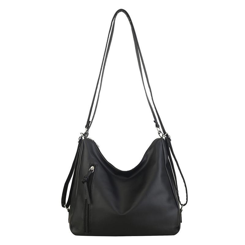 College style large capacity armpit bag 2025 new fashion versatile single shoulder oblique span women's bag casual retro backpack