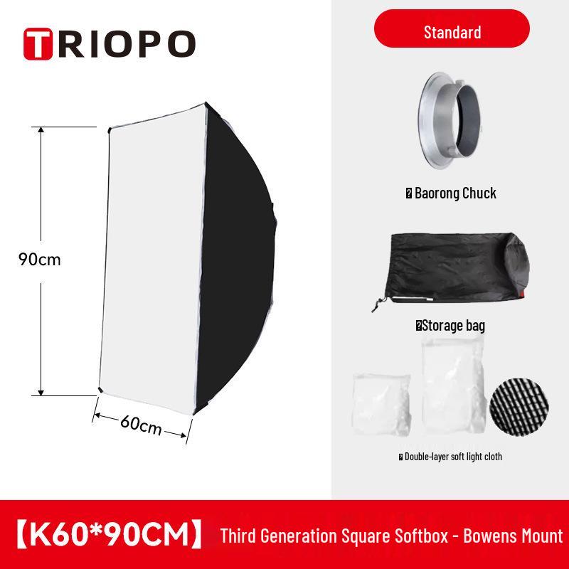 Jiebao K3 Octagonal Quick-Release Softbox with Grid for Bowens Mount