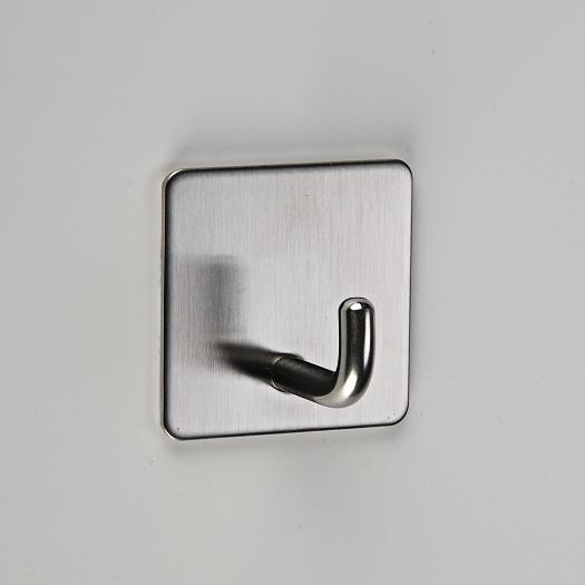 Kitchen Robe Bathroom Self-adhesive Towel Hooks Wall Hangers Hooks Anti-Skid Heavy-duty Waterproof Stainless Steel Hanging Hook