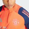 Adidas Manchester United Slim Fit Long Sleeve Half Zip Sweatshirt Men sweatshirt IT4240