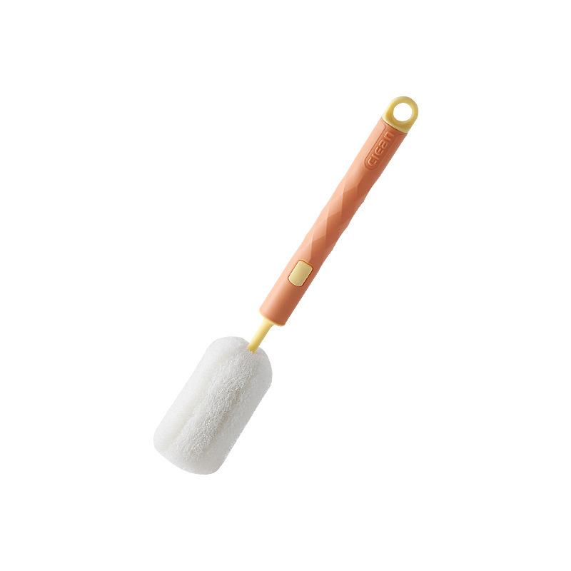 The Long Handle of The Scouring Pad Cup Brush Can Be Used To Replace The Cup Brush for Cleaning Thermos Cups