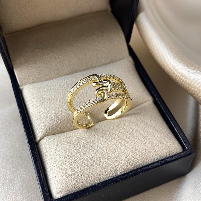 2024 Women's Luxury Open Style Personality Index Finger Ring - Elegant High-End Jewelry