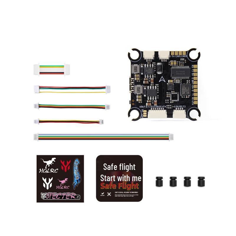 HGLRC F405 8S v1 Flight Controller Doppia Fotocamera