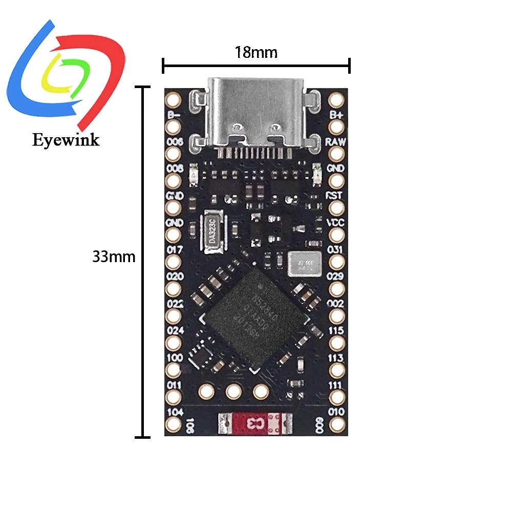 Scheda di Sviluppo NRF52840 Nano V2.0 Bluetooth Gestione Ricarica Pro Micro NRF52840