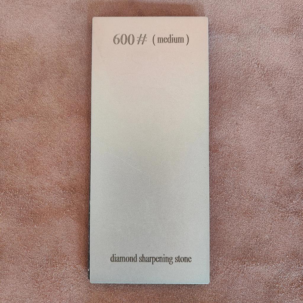 1pc Diamond Sharpening Stone Grinding Stone, Kitchen Knife Sharpener Stone With Sponge Non--slip Pad, Wet Stones For Sharping