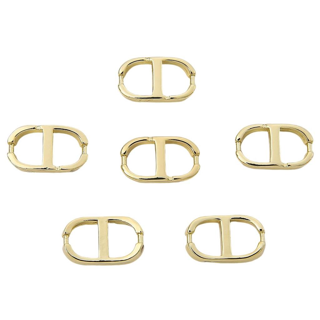 Copper Double Letter D Charm For DIY Jewelry Making Craft Accessories