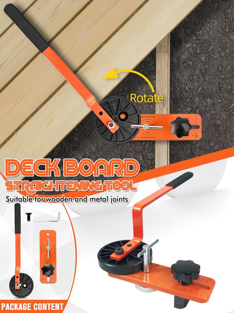 Deck Bending Bow Straightening Tool Board Bender Universal Bowl Holder Composite Decking Boards Fit Wooden and Metal Joints
