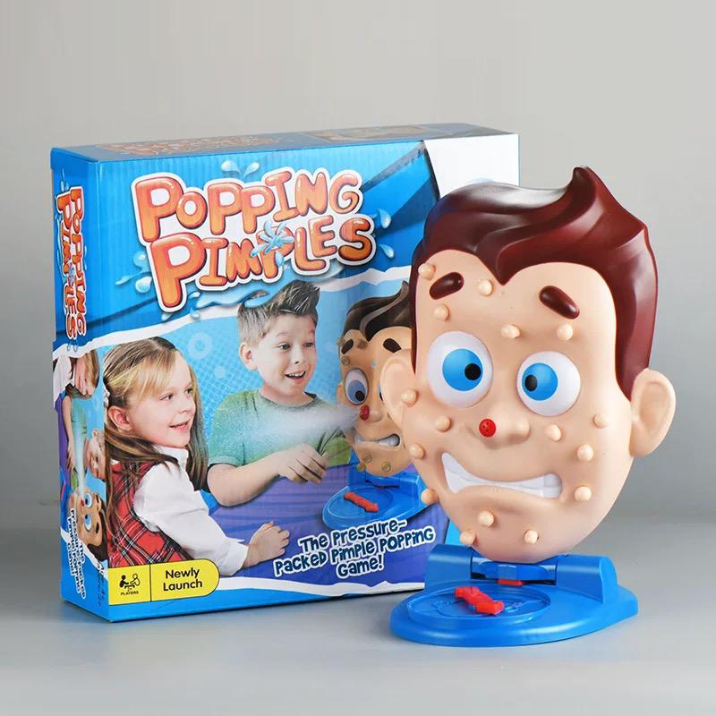 Pickeldrücker Streich Wasserspritzspielzeug Desktop-Spiel Stressabbau-Gadget Interaktives Spiel für mehrere Spieler Weihnachtsgeschenke für Kinder