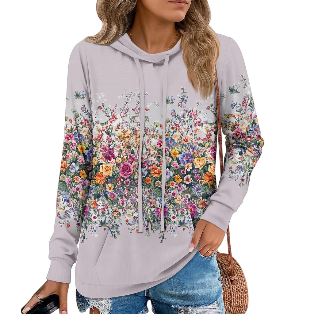 Womens Pullover Hoodies Teen Girls Fashion Hooded Sweatshirt Womans Fall Tunic Top