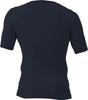 ZETT Pro Status BPRO10 Summer Baseball Crew Short Size S Men's (1900) Undershirt, Neck, Sleeve, Compression, Black,