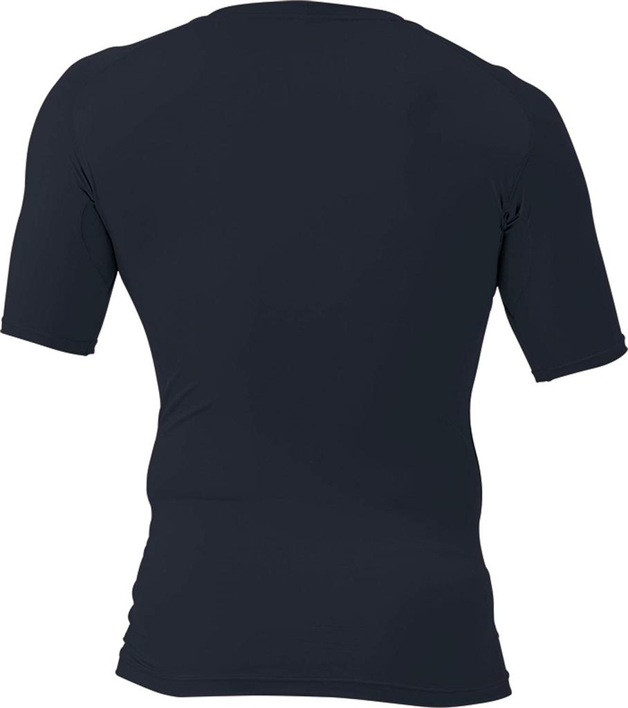 ZETT Pro Status BPRO10 Summer Baseball Crew Short Size S Men's (1900) Undershirt, Neck, Sleeve, Compression, Black,