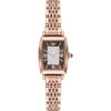 Gianni T-Bar Silver Rose Gold Ladies Quartz Watch AR11407