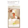 Durable Push-type Sink Drain Basket Anti-leakage Versatile Kitchen Sink Filter Basket Separate Hanging Bag Grid Racks