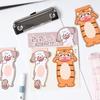 2pcs/Set Cub Adventure Magnetic Bookmarks Cartoon Animal Print Kawaii Mini Page Clips Marker Holder for Reading Books