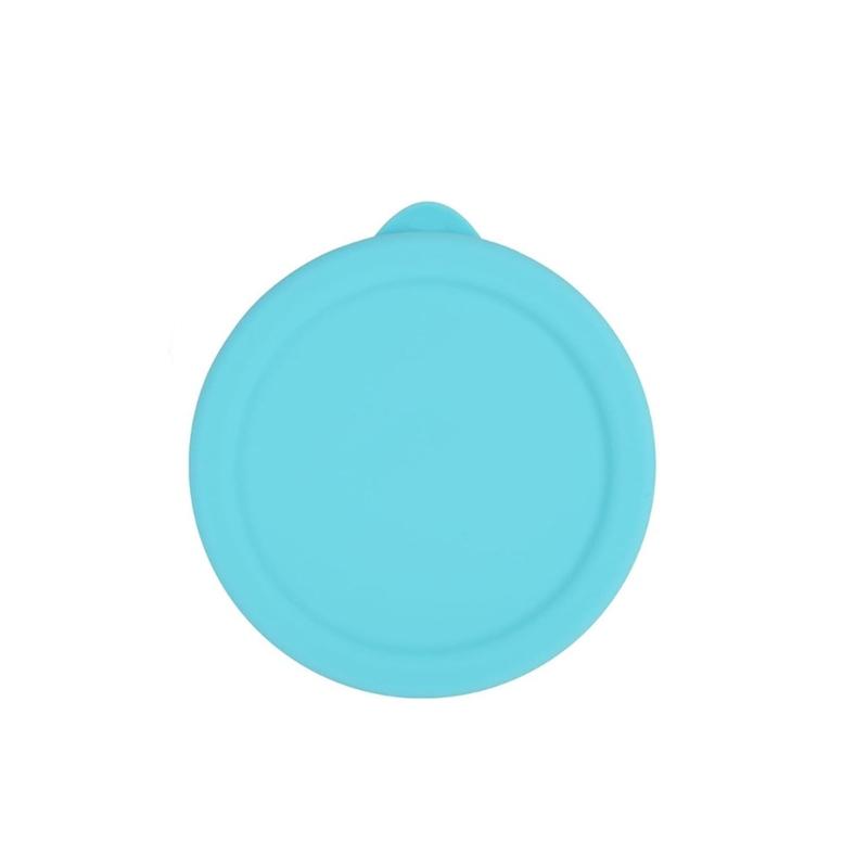 Multipurpose Silicone Jar Lid 4Pcs Set Airtight Glass Dessert Custard Cup Covers For Food Preservations And Organization