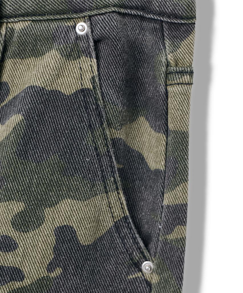 Yujen Single-Pleat Cargo Pocket Pants_Camouflage