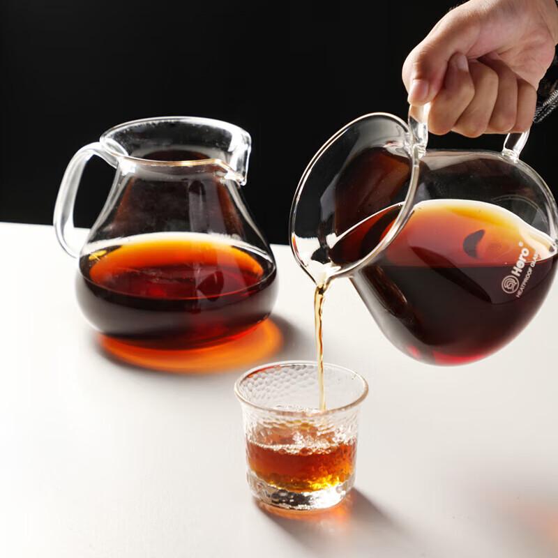 Hero Glass Pour-Over Coffee Sharing Pot