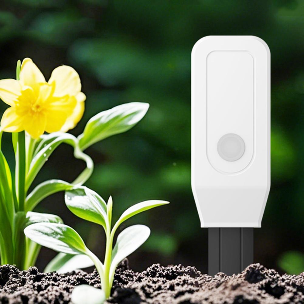 Moisture Temperature Humidity Sensor Multi-Function Wireless Earth Hygrometer Soil Water Content Monitor for Farm Garden