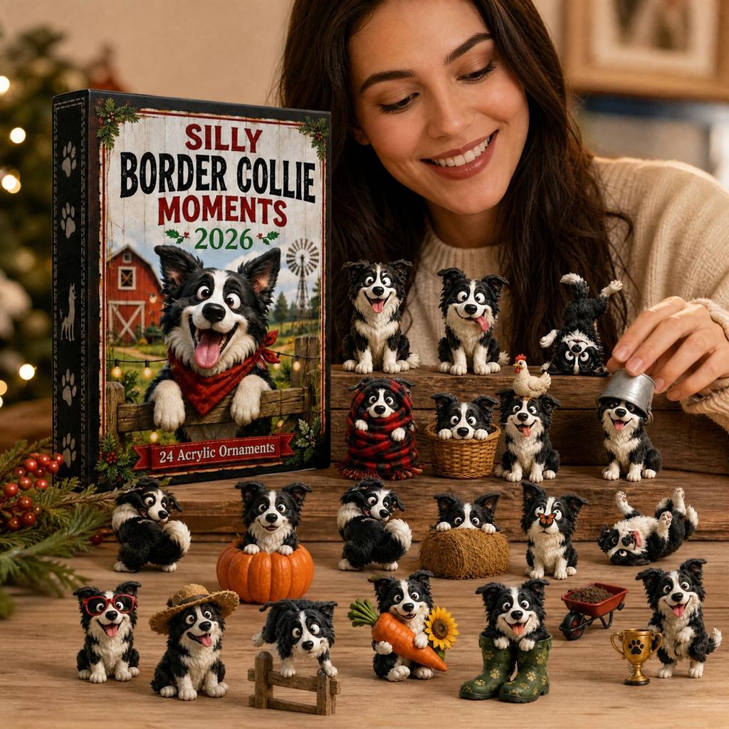 Border Christmas Advent Calendar - for Dog Lovers