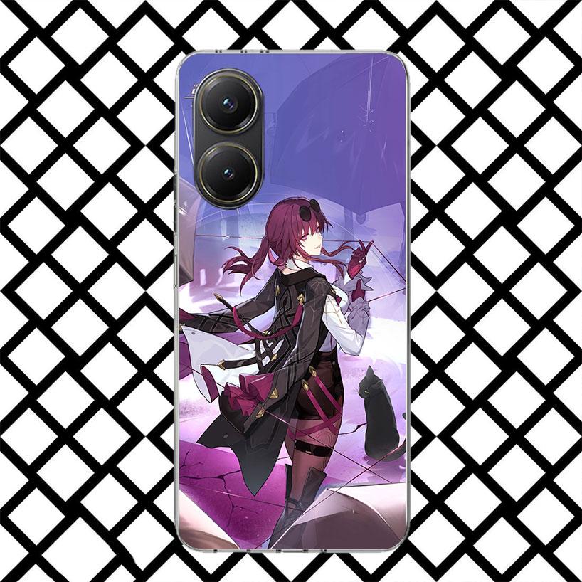 Honkai Star Rail Kafka Phone Case for Xiaomi Poco F7 Ultra X7 X6 X5 Pro X4 Gt M8 M7 Redmi 15 15C 13 13C 12 12C Soft Cover Fundas