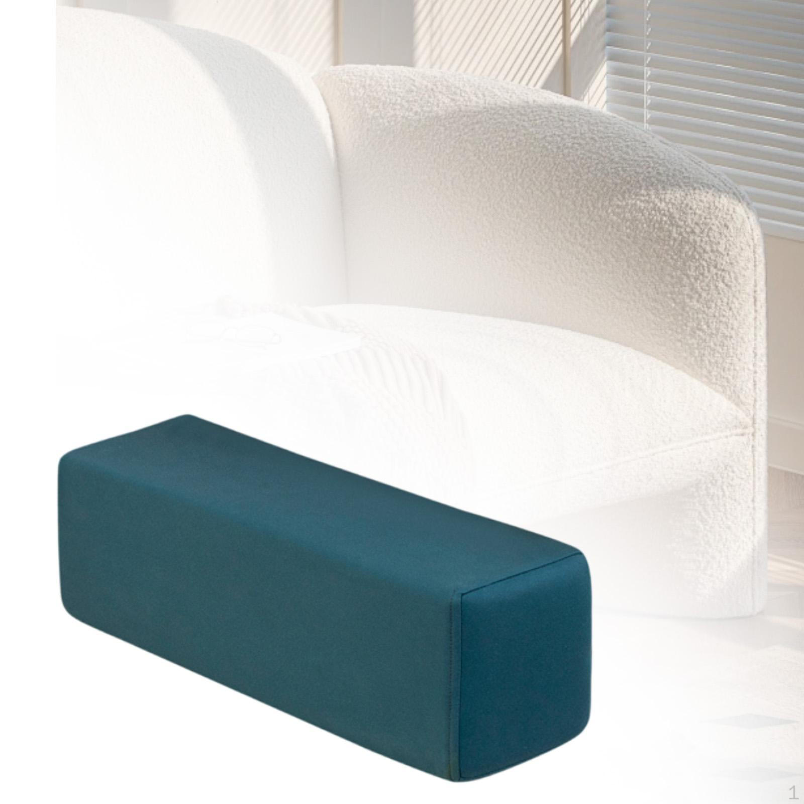 

Arm Rest Pillow Armrest High Density Foam with Removable Pillowcase Cushion Pad for Couch Armchair