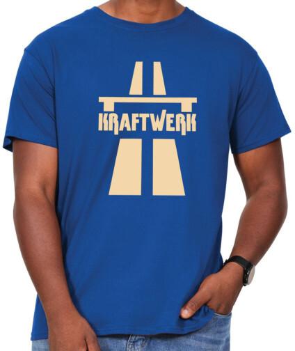 

Kraftwerk T Shirt Autobahn Music 1970s Synth-pop Krautrock Radio-Activity GT225 2XL