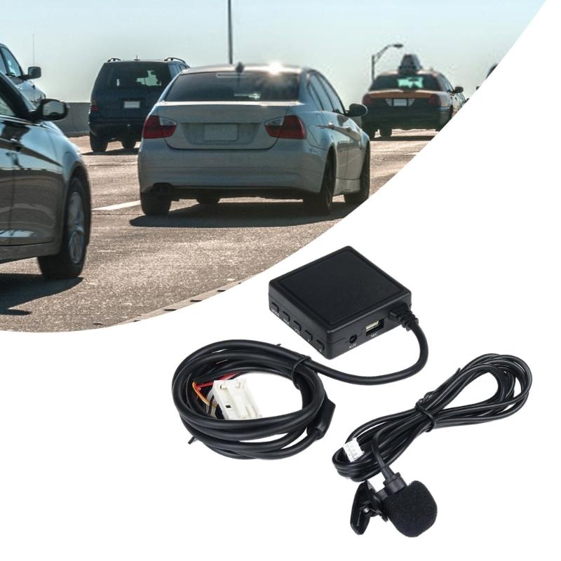 HiFi Wireless AUX Stereo Adapter 12V Long Battery Life for W203 W209 W164 X164 W251 W221 R230 Enhanced Sound Experience