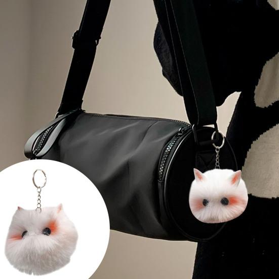 

8 см брелок с кроликом, мягкий ПП, хлопок, наполнитель, милый мультяшный кролик, плюшевая игрушка, украшение, искусственный кролик