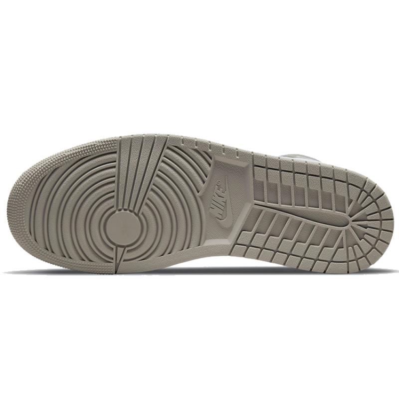 Air Jordan 1 Mid 'College Grey Linen' Jordan 554724-082