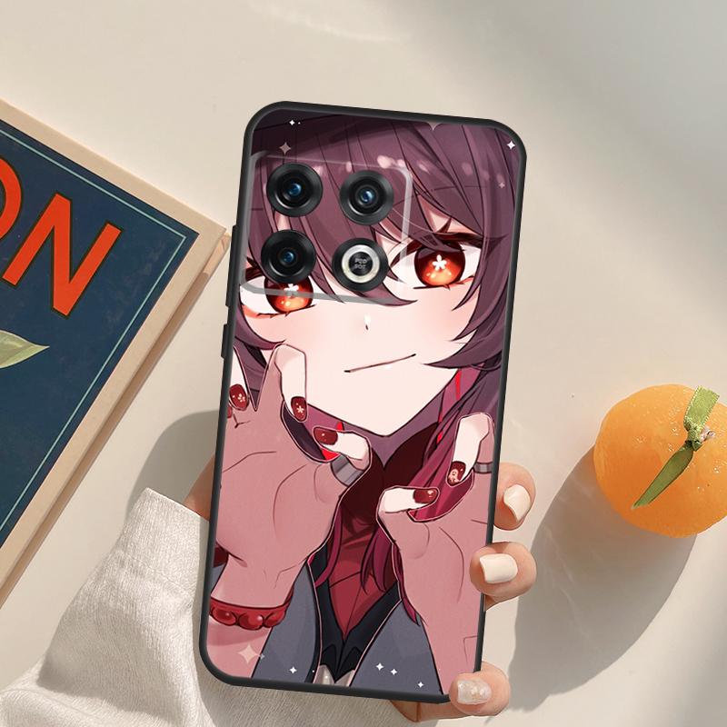 Hu Tao Genshin Impact Case For OnePlus Nord 5 CE 2 3 4 Lite N20 N30 OnePlus 15 13 12 11 13T 10T 10R 12R 13R Cover