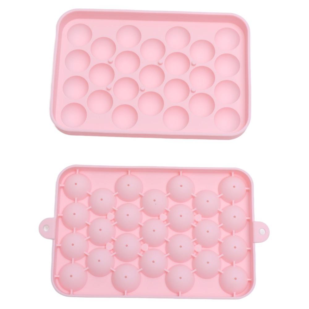 Silicone Ice Cube Tray Easy Release Ice Ball Maker Mold With Lid Mini Ice Ball Maker Mold  Bar