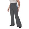 High Waist Yoga Pants Full-Length Women Leggings with Elastic Waist Solid Color Pockets Sport Style Flared Pants
