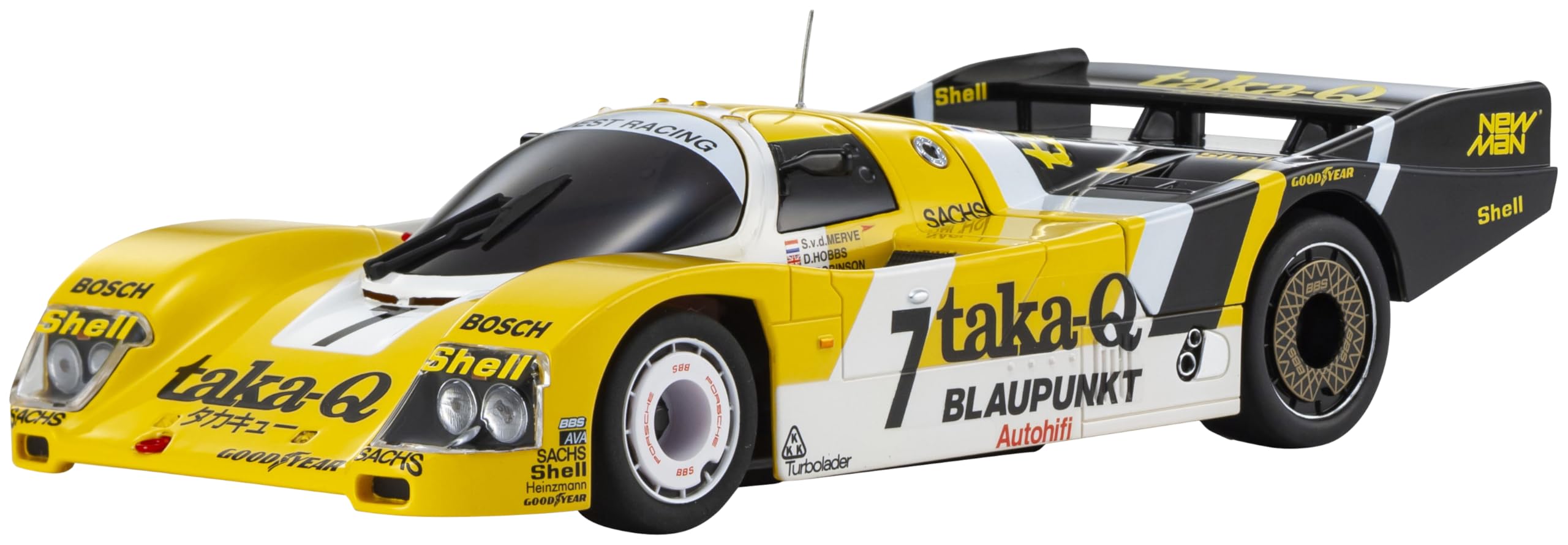 Kyosho ASC Porsche 962 C Coupe LH LM 1987 MZP347TQ MR04W-LM № 7