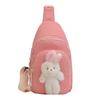 Child Rabbit Cartoon Crossbody Bag Outdoor Leisure Fashion Canvas Shoulder Bag
