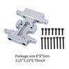 Aluminium Skid Plate for 1:24 RC Crawler Car Gearbox Component Upgrade