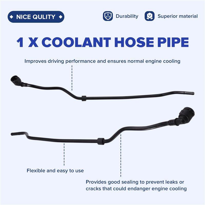 Cooling System Coolant Hose Pipe 17128602667 Fits For BMW 5 Series G30 7 Series G11 G12 2014-