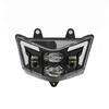 For Kawasaki Motorcycle LED Headlamp With Hi-Lo Beam Motocross Headlight D-Tracker 125 KLX125 150 2010-2016 KLX450R 2008-2026