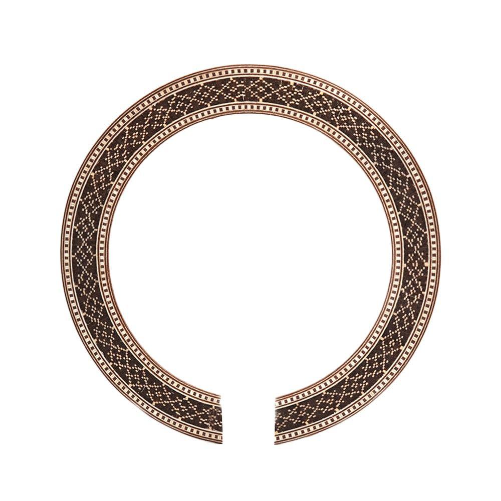 Inlay Guitar Rosette Wooden Guitar Decoration Quality Guitar Decals electric guitar